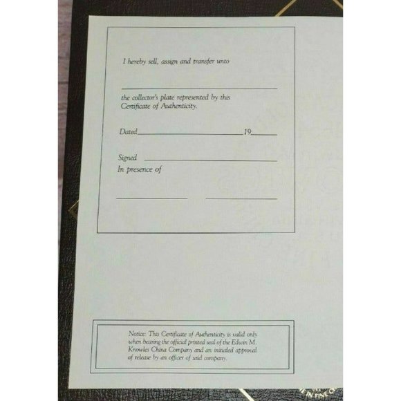 Vintage The Four Ancient Elements Collectible Plate (Earth) By Georgia Lambert - Picture 7 of 10